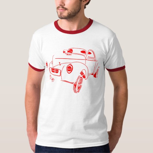 40 Willys Gasser T-Shirt (Vorderseite)