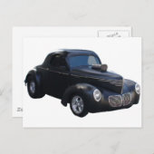 40 Willys Postkarte (Vorne/Hinten)