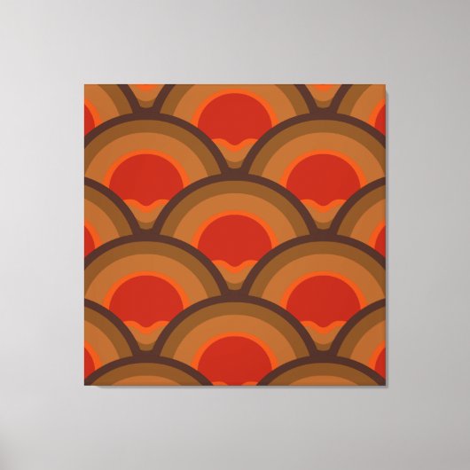 40" XL Super Mod Retro ästhetische Kunstdrucke mit Leinwanddruck (Vorderseite)