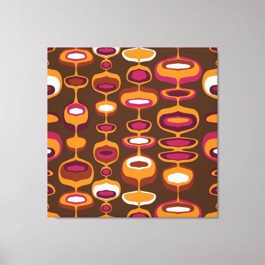 40" XL Super Mod Retro ästhetische Kunstdrucke mit Leinwanddruck (Vorderseite)