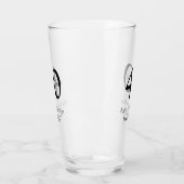 40 years aged to perfection birthday name simple glas (Links)