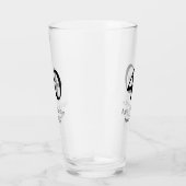 40 years aged to perfection birthday name simple  glas (Rechts)