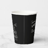 40 years Birthday Champagne tower funky Pappbecher (Rechts)