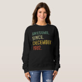 40 Years Old  Awesome Since December 1982 40th Bir Sweatshirt (Vorne ganz)