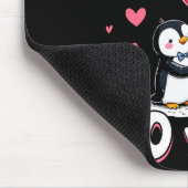 40 Years Wedding Anniversary Penguin Couples Match Mousepad (Ecke)