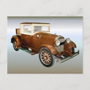 40er Jahre Vintage-Automobil - Transport Postkarte
