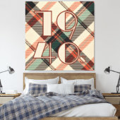 40er leinwanddruck (Insitu (Schlafzimmer))