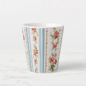 40er Süße Blumen Milchtasse (Vorderseite)