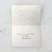 40th Anniversary Open Vintage Journal Karte (Innenseite)