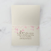 40th Anniversary Snapshot mit Herz Karte (Innenseite)