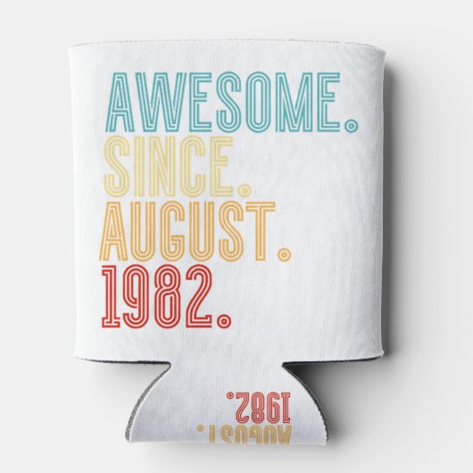 40th Birthday Dosenkühler (Rückseite)