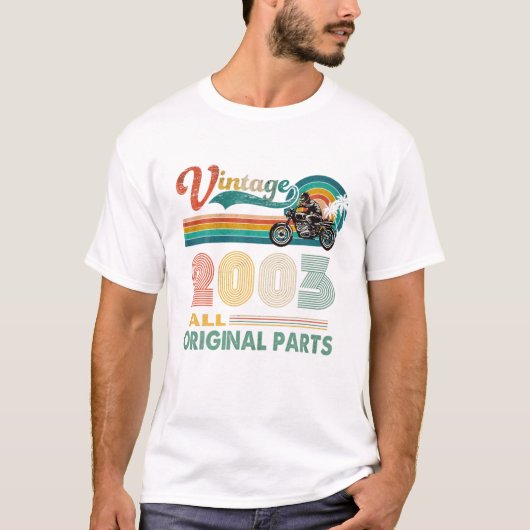 40th Birthday Gifts Vintage T-Shirt (Vorderseite)