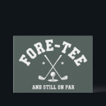 40th Birthday Golf 40th Birthday Gift Golfing  Einladung<br><div class="desc">40th Birthday Golf 40th Birthday Gift Golfing Grandpa Dad</div>