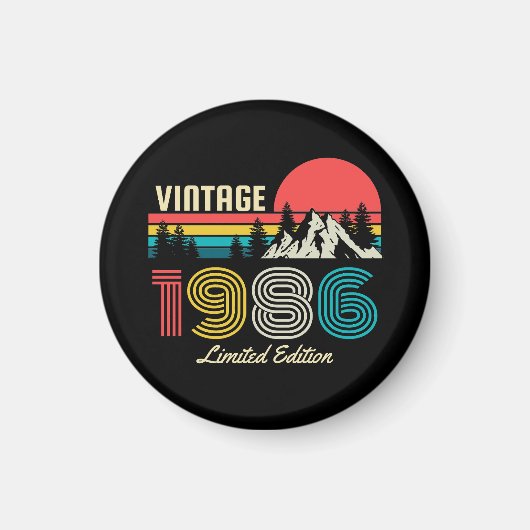 40th Birthday Magnet (Vorne)