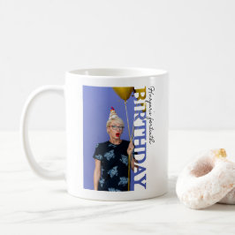 40th Birthday Photo college Party  Kaffeetasse