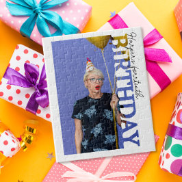 40th Birthday Photo college Party  Puzzle