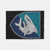 40th Coastal Defense Brigade (ukraine) V2 Ukrainia Fleecedecke (Vorderseite (Horizontal))