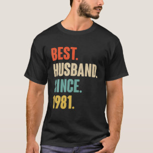 40th Wedding Anniversary Gift Ihm - Best Husband S T-Shirt