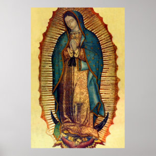 40x60 Das Foto von unserem Lady Guadalupe Poster