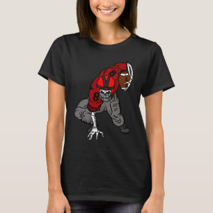 40Yards American Football Skeleton Idea for Sport T-Shirt