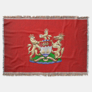 [410] Historisches Wappen 1959-1997 Hong Kongs Decke