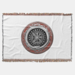 [410] Vegvisir - Viking Silver Magic Runic Compass Decke