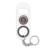 [410] Vegvisir - Viking Silver Magic Runic Compass Mini Flaschenöffner (Rückseite)