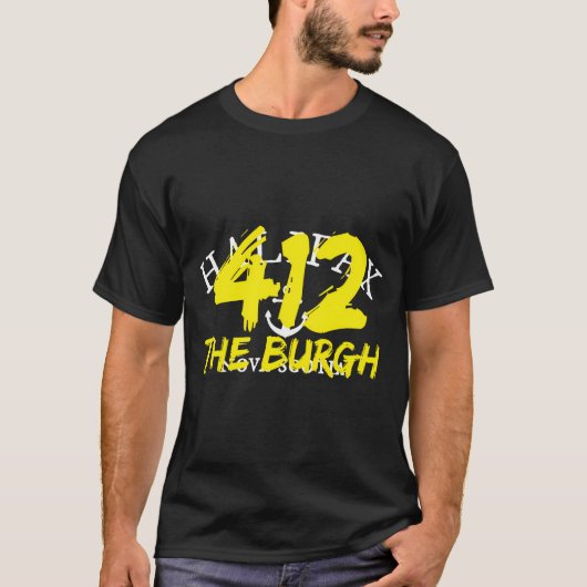 412 Pittsburgh Pa T-Shirt (Vorderseite)