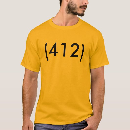 (412) T-Shirt (Vorderseite)