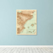 4142 Spanien, Portugal, Osten Leinwanddruck (Insitu (Holzboden))