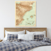 4142 Spanien, Portugal, Osten Leinwanddruck (Insitu (Schlafzimmer))