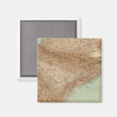 4142 Spanien, Portugal, Osten Magnet (Vorderseite/Rückseite)