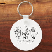 415 - San Francisco Schlüsselanhänger (Vorderseite)