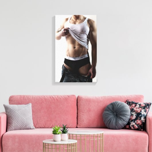 41786a Hunk Leinwanddruck (Insitu (Wohnzimmer))