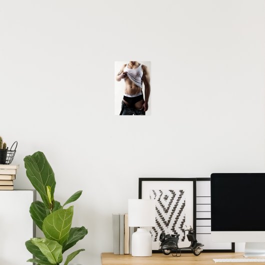 41786a Hunk Poster (Heimbüro)