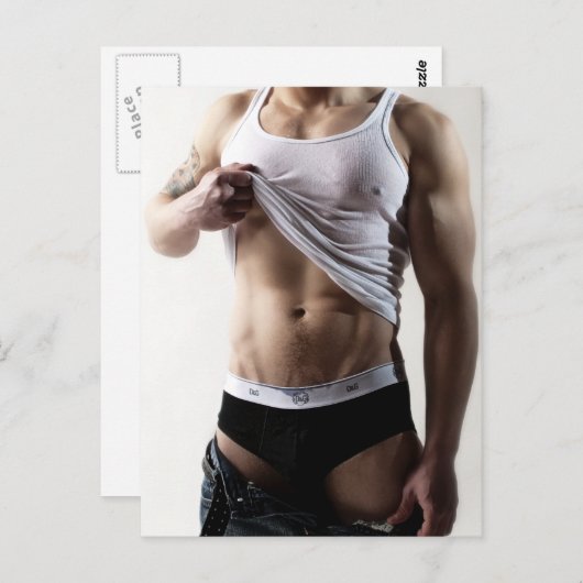 41786a Hunk Postkarte (Vorne/Hinten)