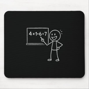 41 67 Meme Einundvierzig Six Sieben Funny Mathemat Mousepad