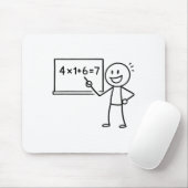 41 67 Meme Einundvierzig Six Sieben Funny Mathemat Mousepad (Mit Mouse)