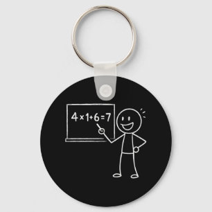 41 67 Meme Four One Six Sieben Funny Mathematiker  Schlüsselanhänger