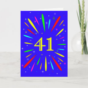 41. Birthday Explosion Card Karte