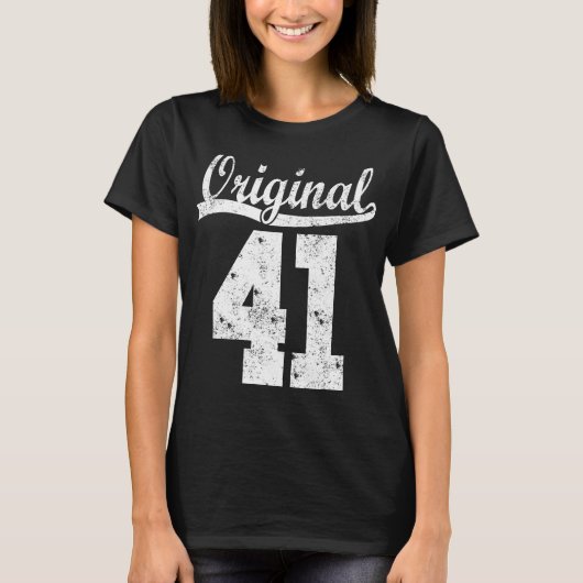 41 born gift T-Shirt (Vorderseite)