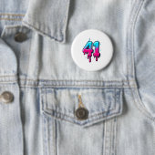 41 Eis-Drip-Meme Einundvierzig Vier Gen Alpha Sl Button (Beispiel)
