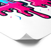 41 Eis-Drip-Meme Einundvierzig Vier Gen Alpha Sl Poster (Ecke)