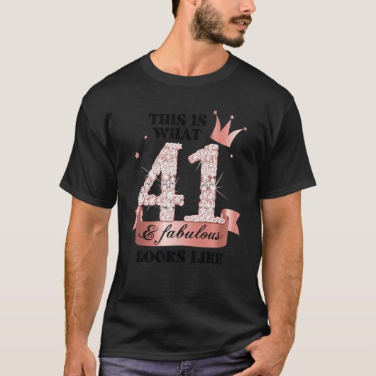 41 & Fabulous I Rose And White Party Group Candid  T-Shirt (Vorderseite)