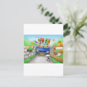 41. Fahrt Postkarte (Stehend Vorderseite)