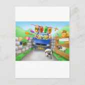 41. Fahrt Postkarte (Vorderseite)