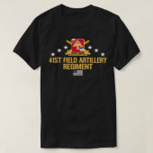 41. Feldartillerie-Regimentpullover T-Shirt (Design vorne)