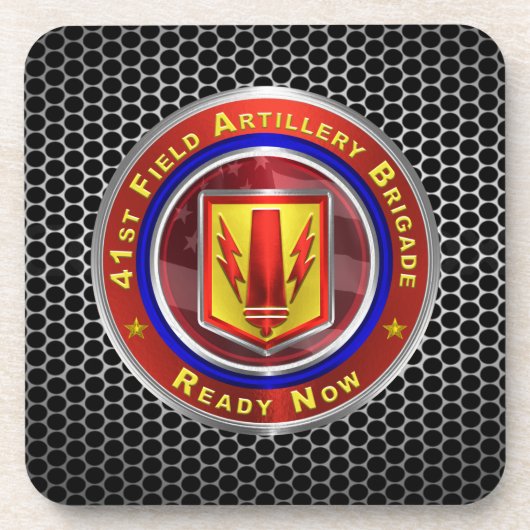 41. Feldartilleriebrigade Getränkeuntersetzer (Vorderseite)