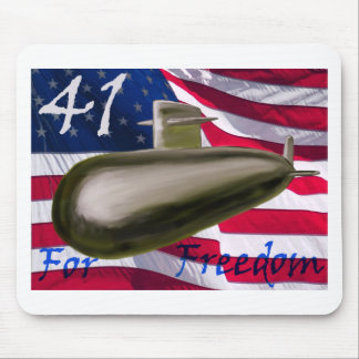 41 für Freiheit Mousepad