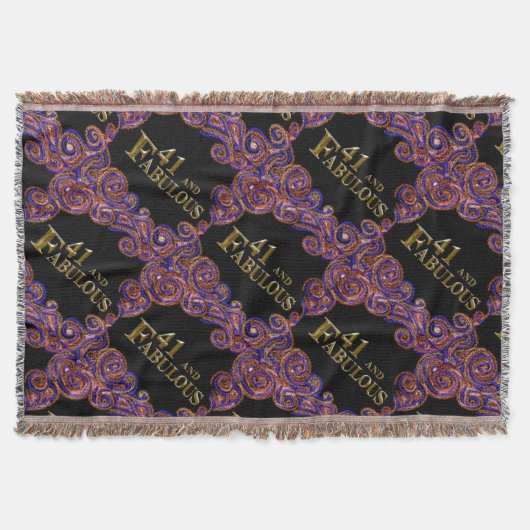 41. Geburtstag Decke (Vorderseite)